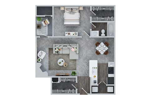 1 BED - 1 BATH C at Town Walk at Hamden Hills, Hamden